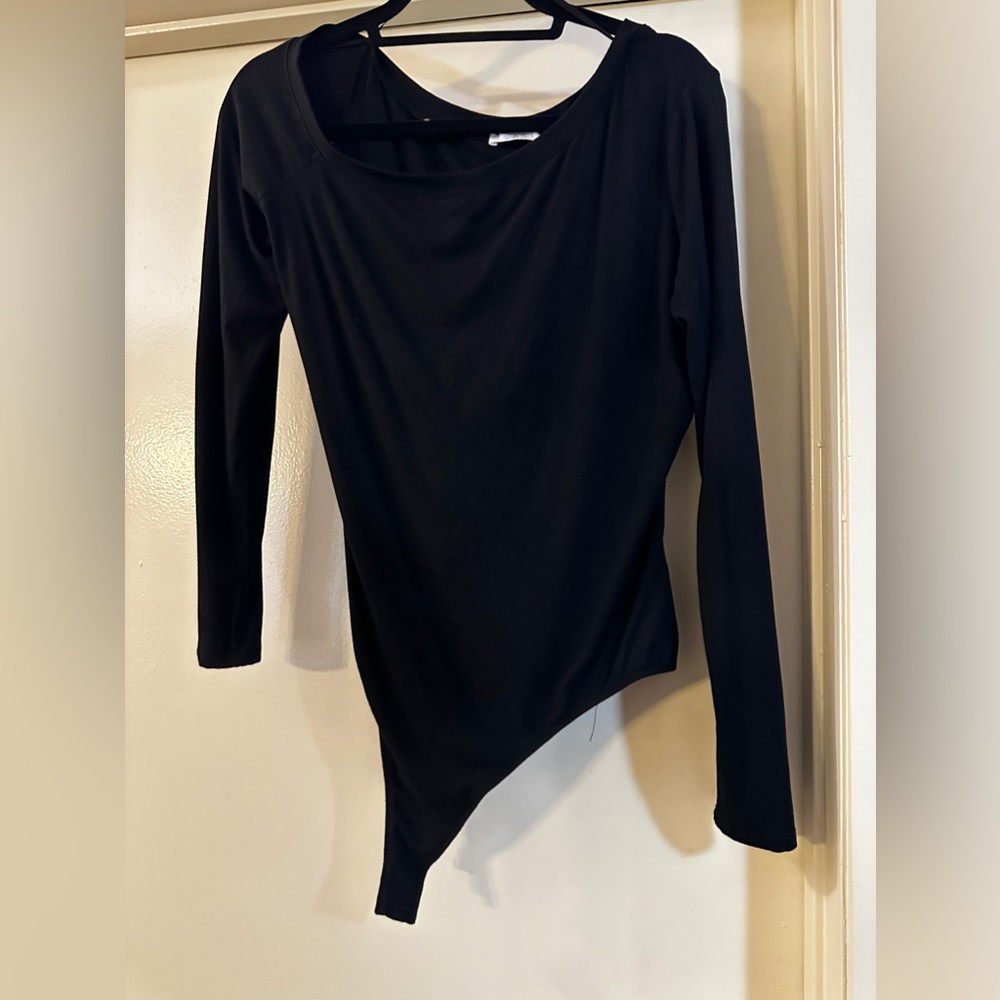 Astr one shoulder bodysuit